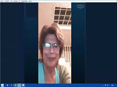 my sexy grandmother on skype